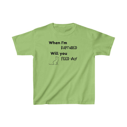 RAPTURED CAT T-SHIRT - BK