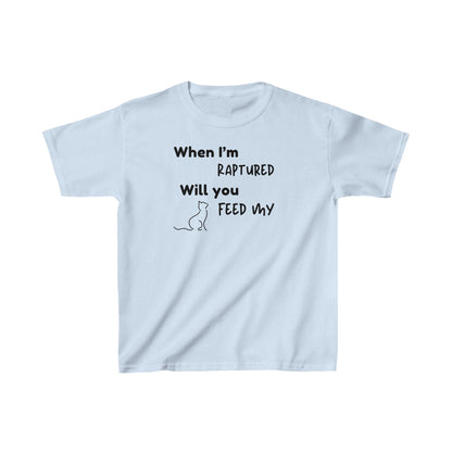 RAPTURED CAT T-SHIRT - BK