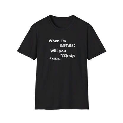 RAPTURED - BIRDS T-SHIRT - M - WH