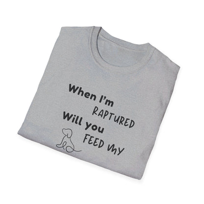 RAPTURED - DOG T-SHIRT - SS - BK