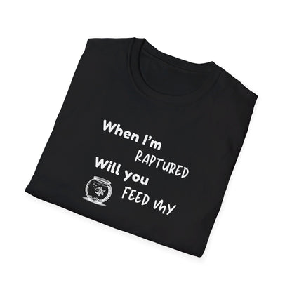 RAPTURED - FISH T-SHIRT - M - WH