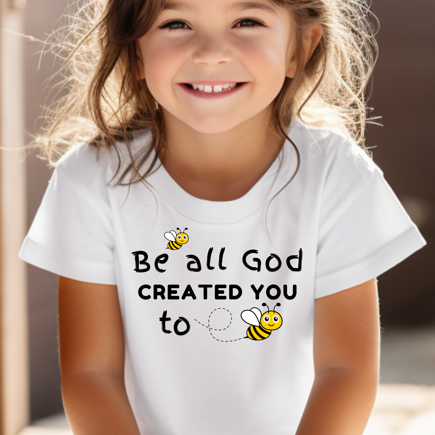 BE ALL YOU CAN BEE T-SHIRT - BK
