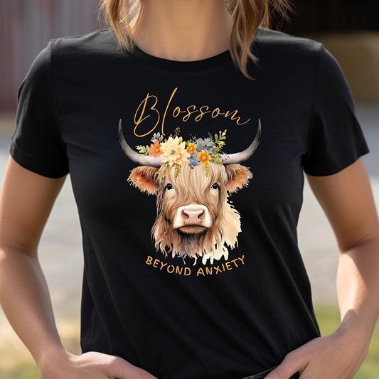 BLOSSOM BEYOND ANXIETY T-SHIRT - SS - YW