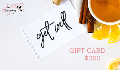 GET WELL SOON GIFT CARD - WH