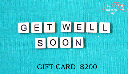 GET WELL SOON GIFT CARD - BL