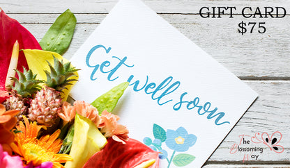 GET WELL SOON GIFT CARD - WD