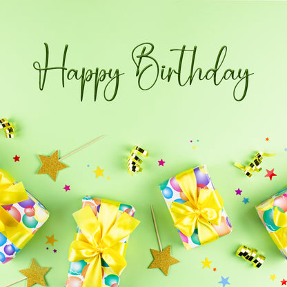HAPPY BIRTHDAY GIFT CARD - GN
