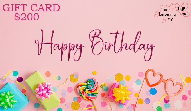 HAPPY BIRTHDAY GIFT CARD - PK