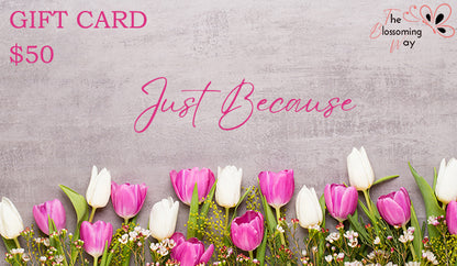 JUST BECAUSE GIFT CARD - LGY