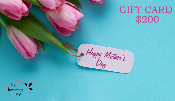 MOTHERS DAY GIFT CARD - BL