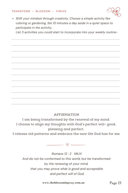 The Blossoming Way  BOOK