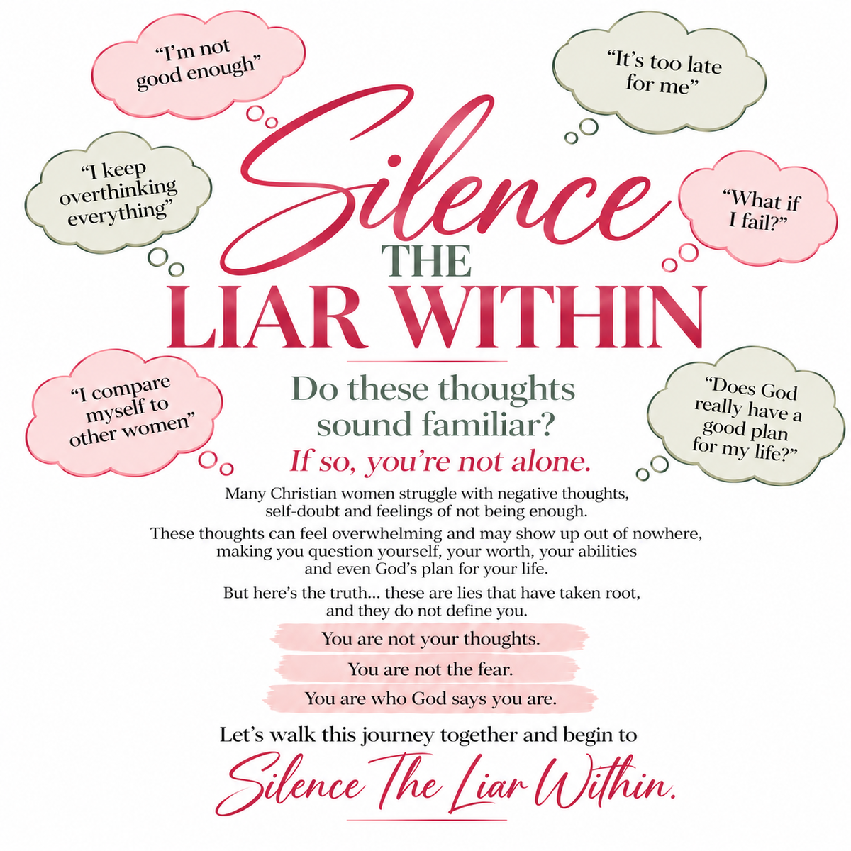 Silence the Liar Within - A Practical Christian Work ebook