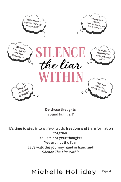 SILENCE THE LIAR WITHIN E-BOOK