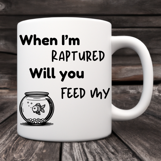 RAPTURED COFFEE MUG - FISH