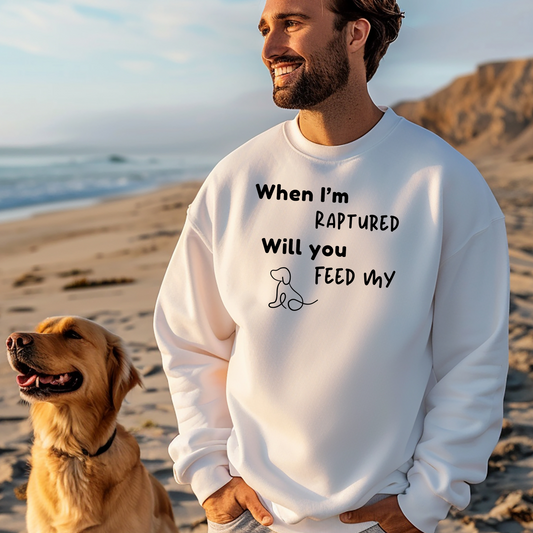 RAPTURED DOG SWEATSHIRT -M- LBK