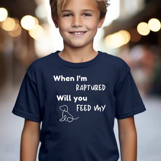 RAPTURED DOG T-SHIRT - WH