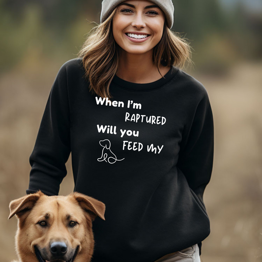 RAPTURED DOG SWEATSHIRT - W - WH