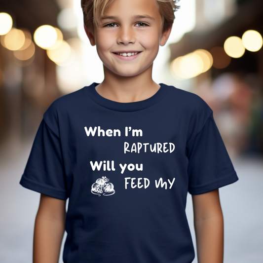 RAPTURED MICE T-SHIRT - WH