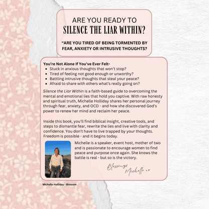 SILENCE THE LIAR WITHIN - BOOK