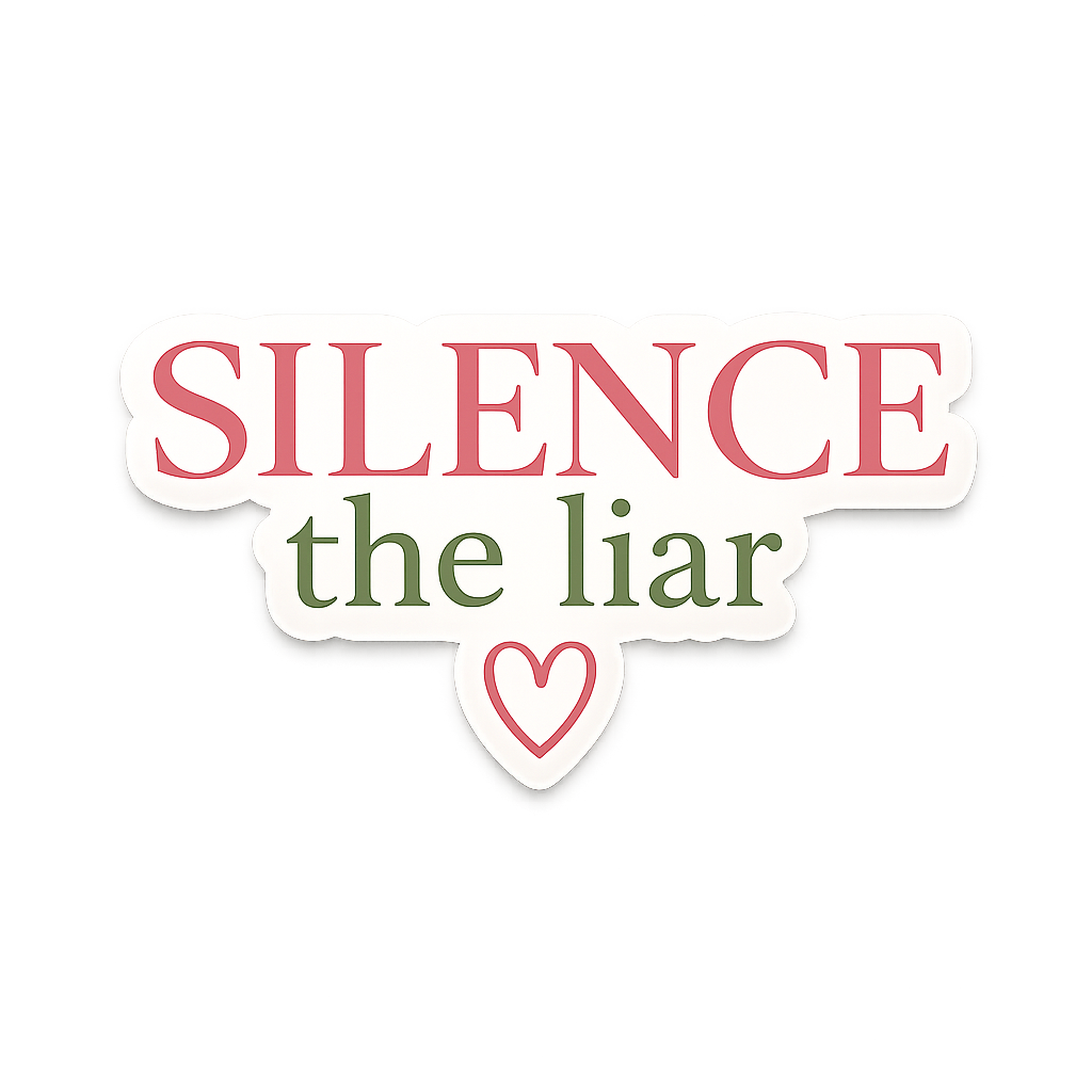 Silence the Liar - Bubble-free stickers
