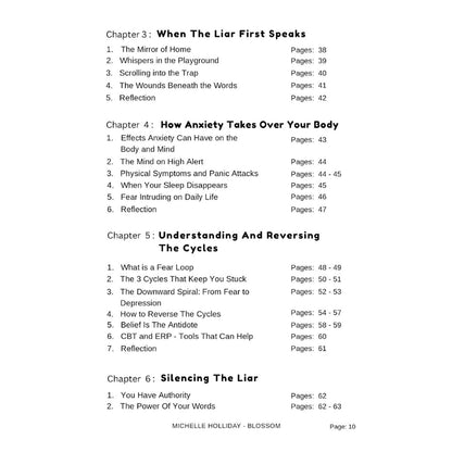 SILENCE THE LIAR WITHIN E-BOOK