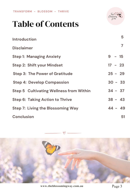 The Blossoming Way  BOOK