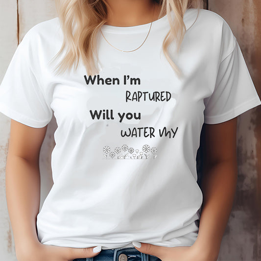 RAPTURED - GARDEN T-SHIRT - BK