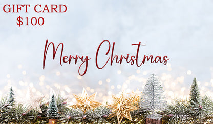 MERRY CHRISTMAS GIFT CARD - WH