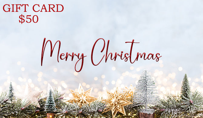 MERRY CHRISTMAS GIFT CARD - WH