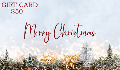MERRY CHRISTMAS GIFT CARD - WH