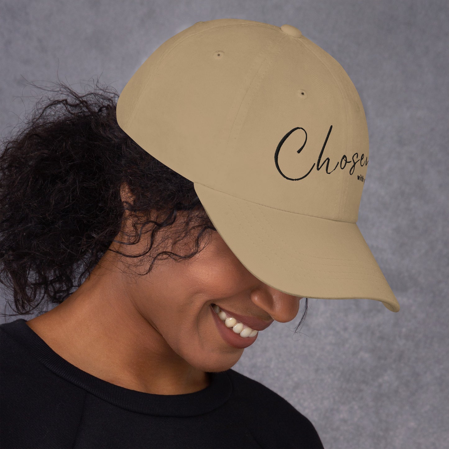 CHOSEN DAD HAT - BK