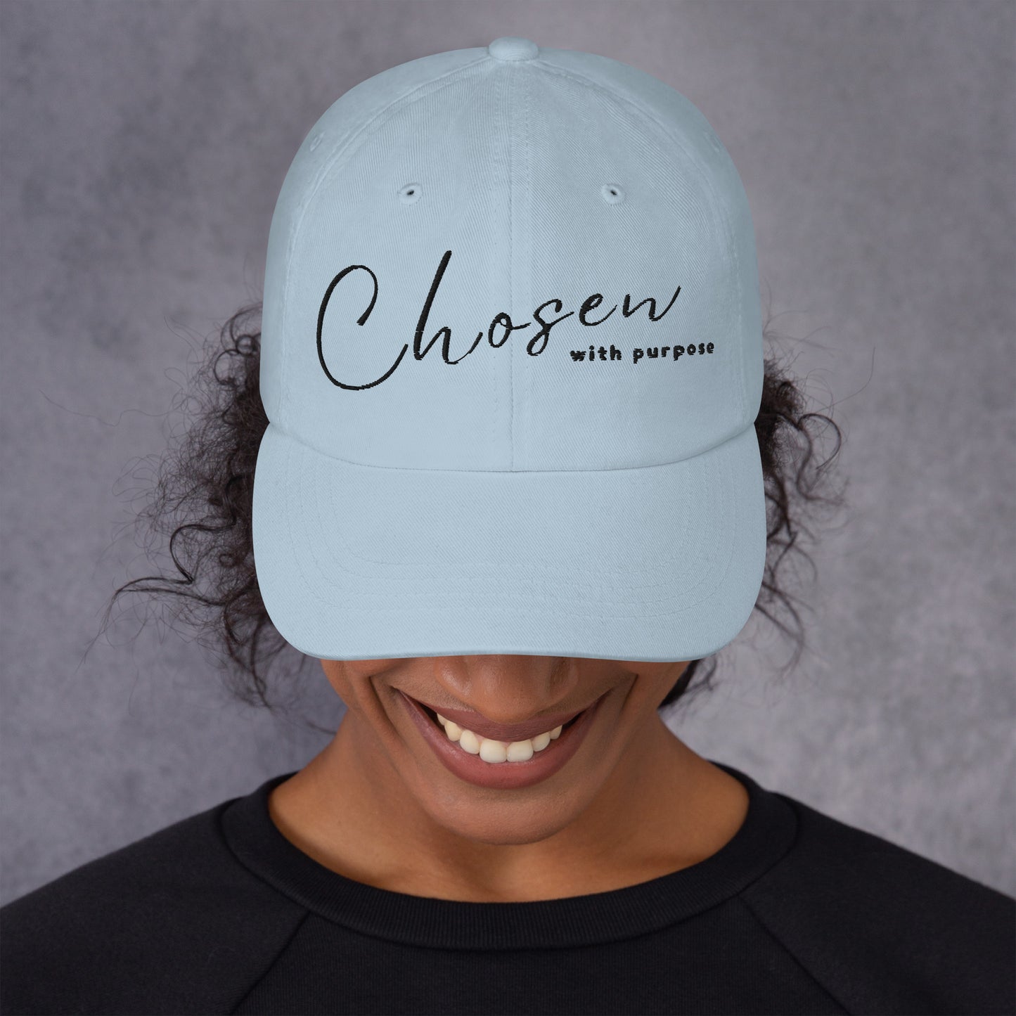 CHOSEN DAD HAT - BK