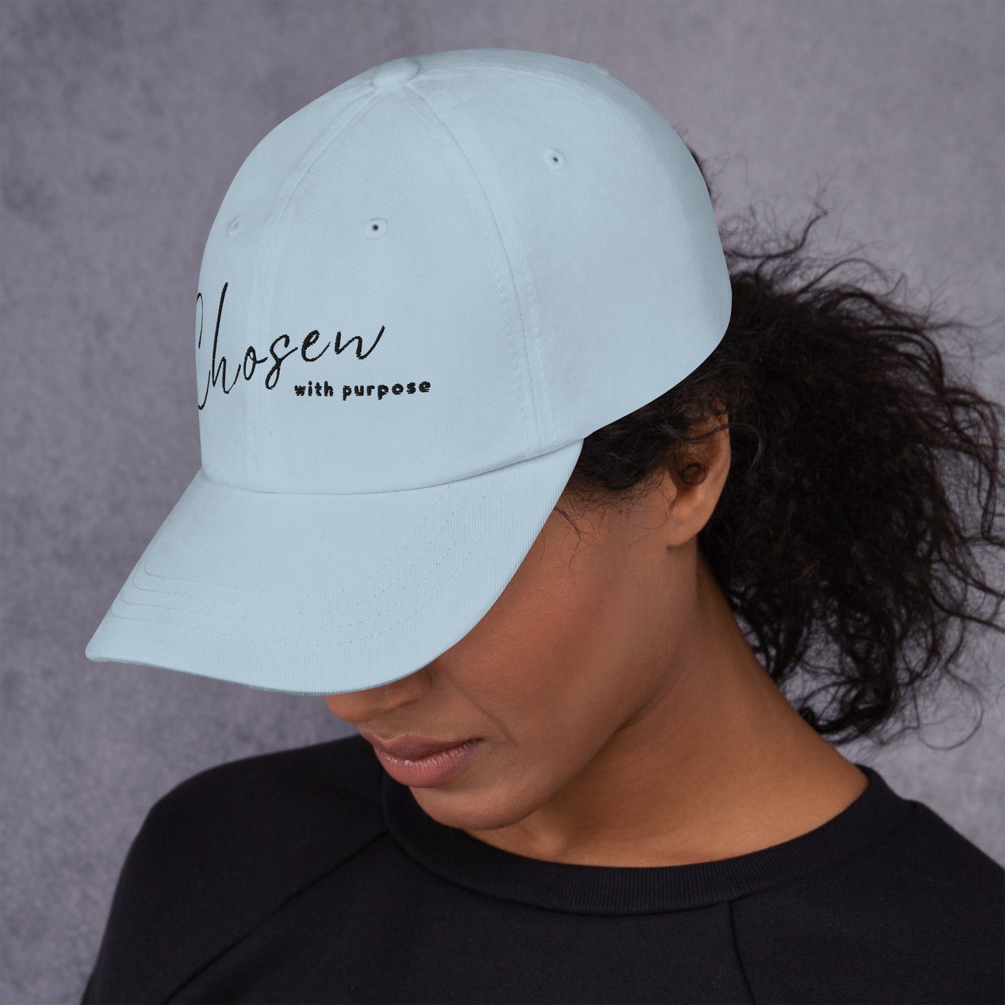 CHOSEN DAD HAT - BK