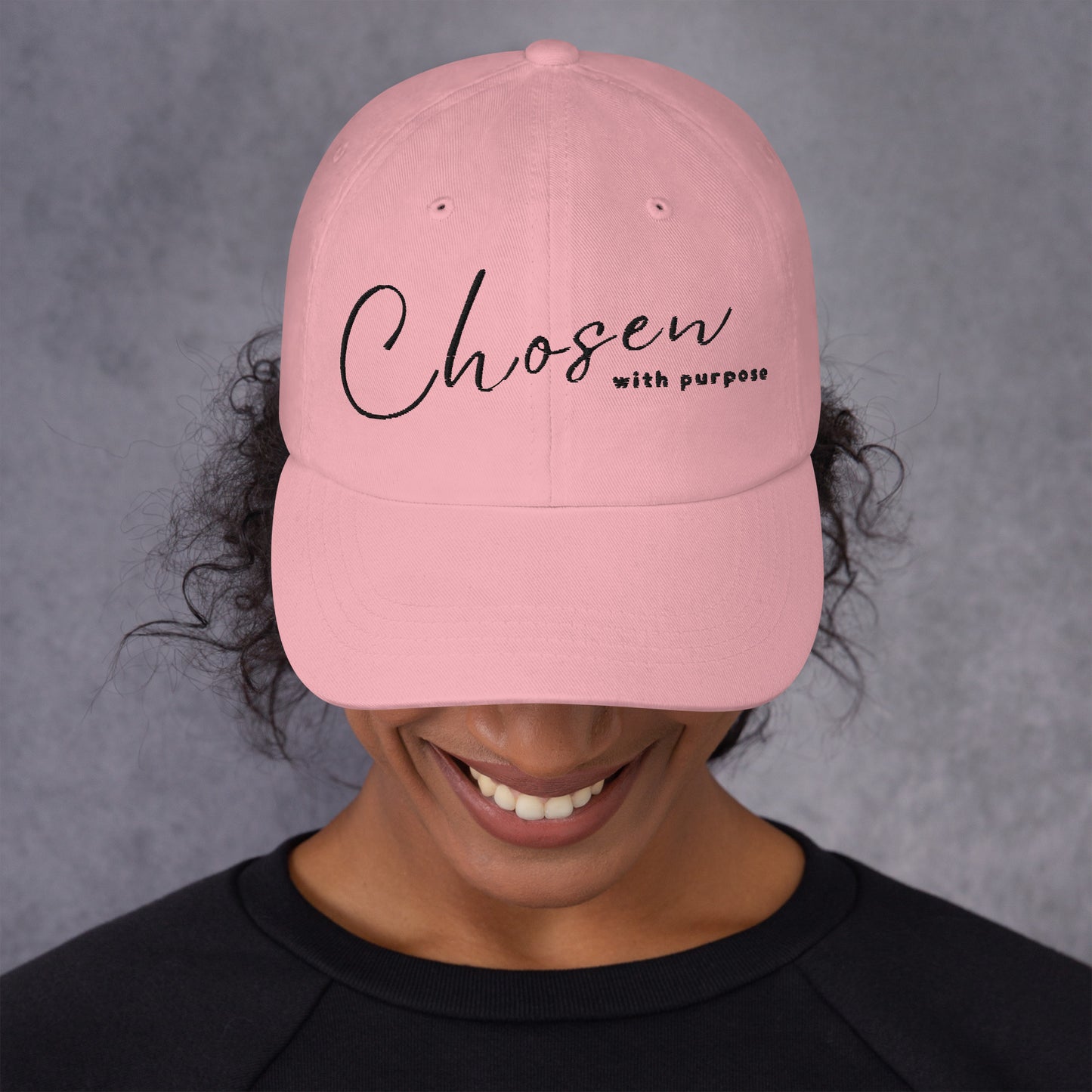 CHOSEN DAD HAT - BK
