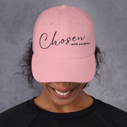 CHOSEN DAD HAT - BK