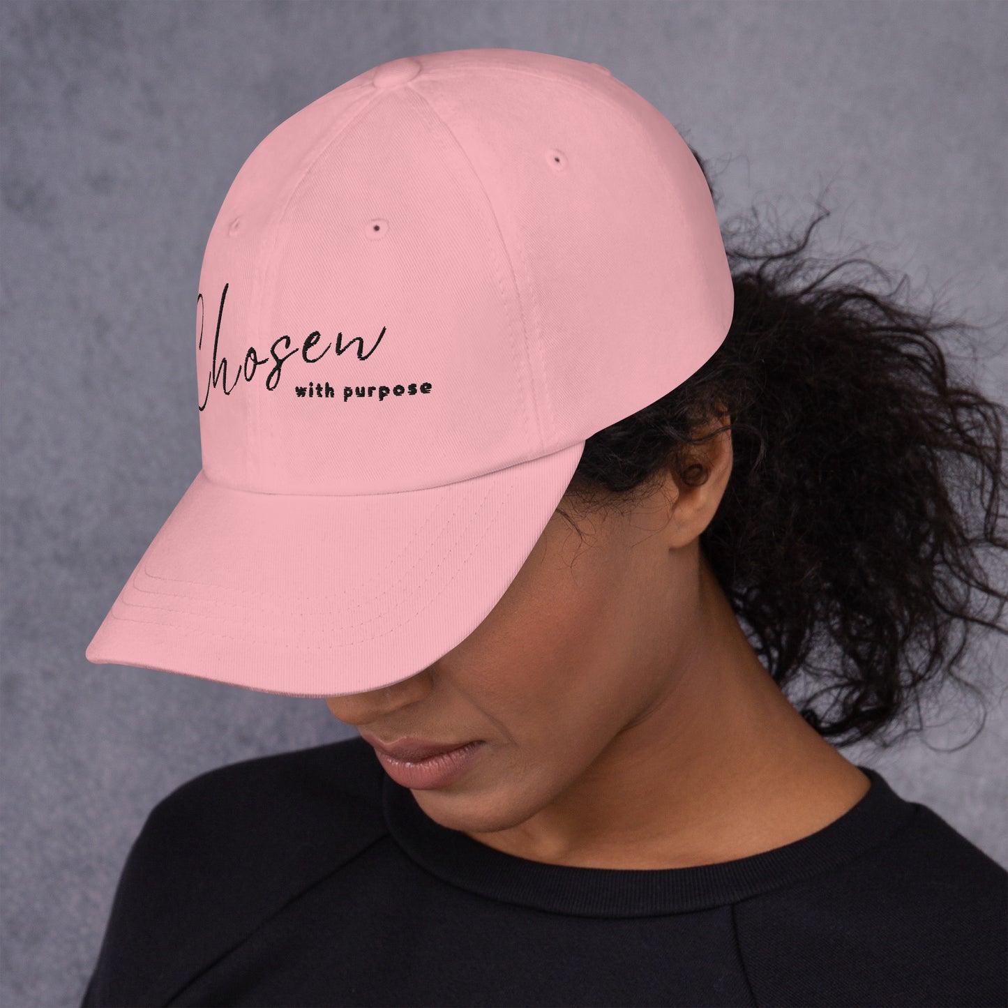 CHOSEN DAD HAT - BK
