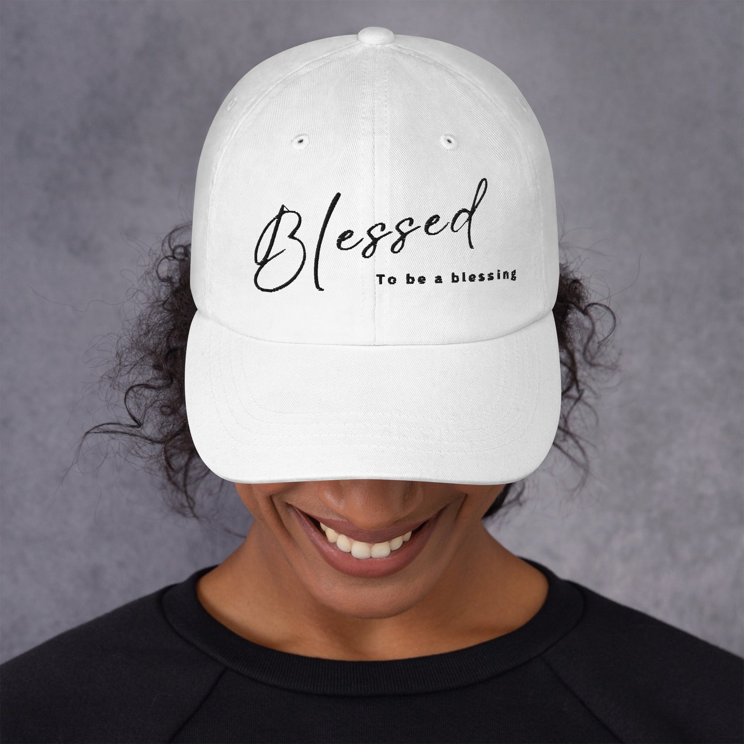 BLESSED TO BE A BLESSING HAT - BK