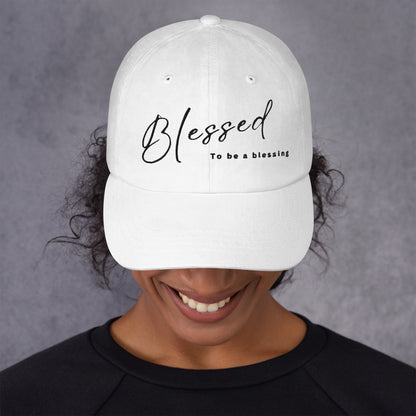 BLESSED TO BE A BLESSING HAT - BK