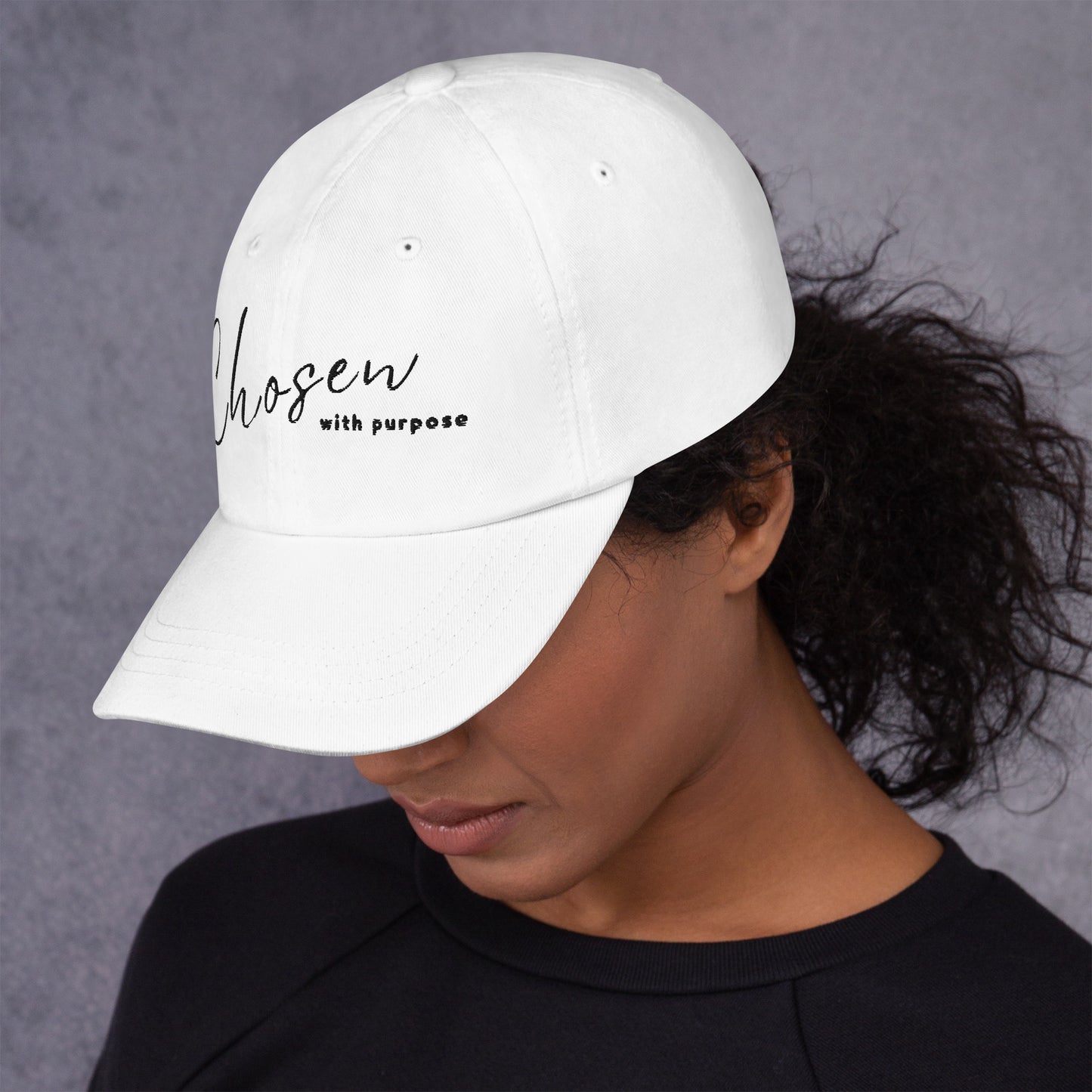 CHOSEN DAD HAT - BK