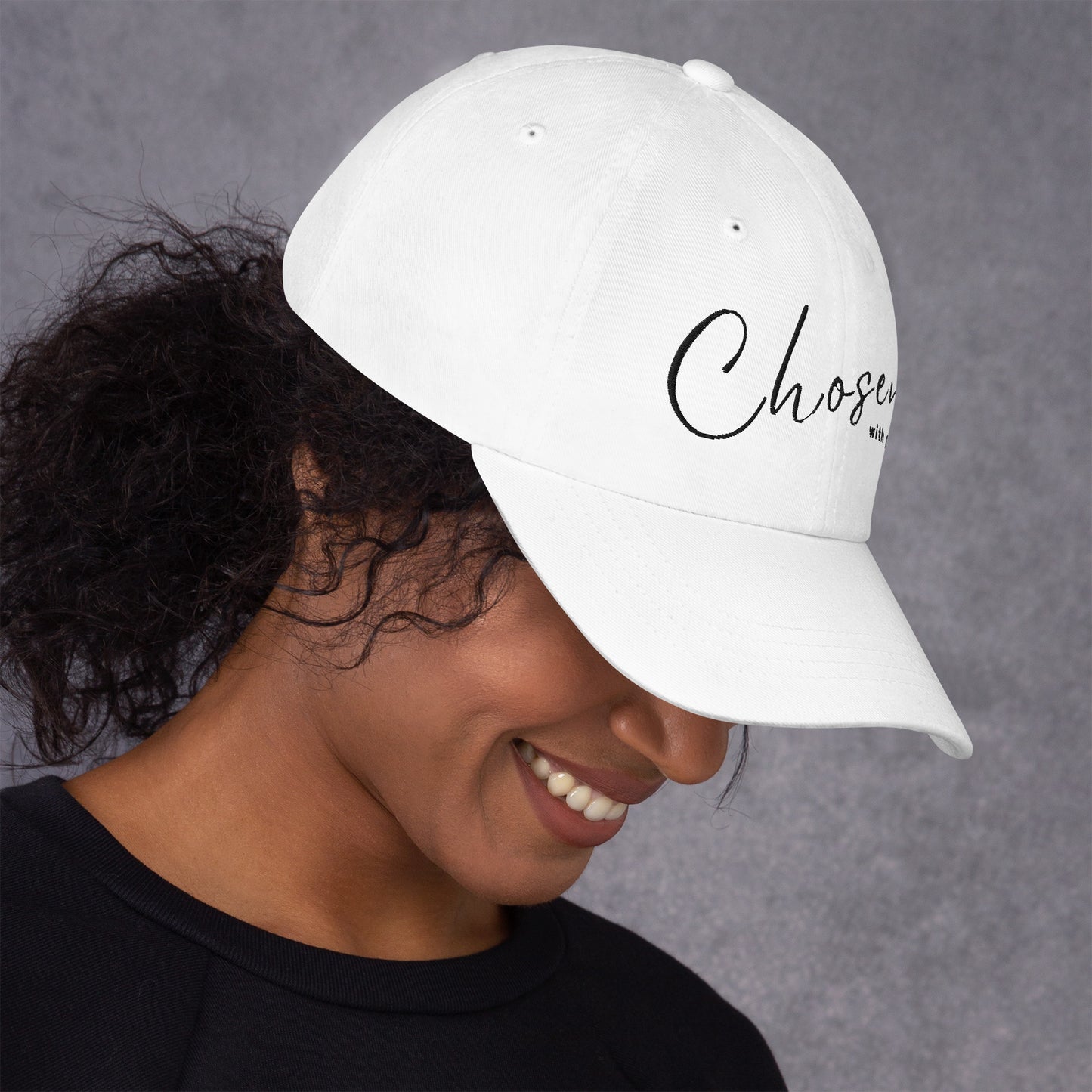 CHOSEN DAD HAT - BK