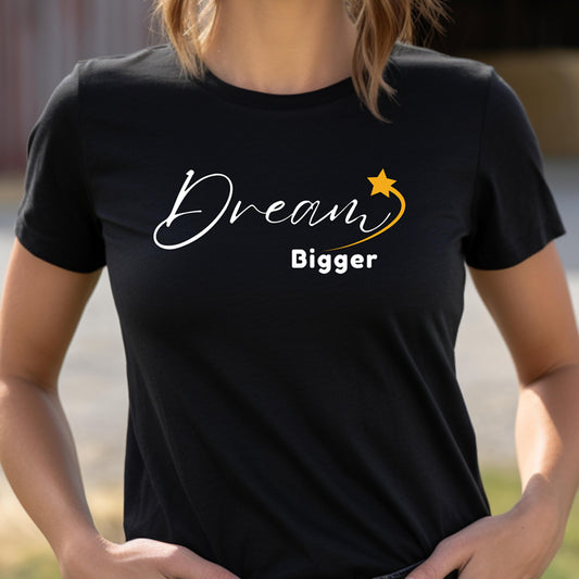 DREAM BIGGER T-SHIRT - SS - WH
