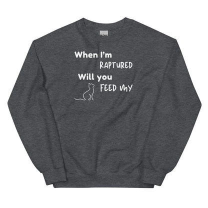RAPTURED CAT SWEATSHIRT -W- DWH