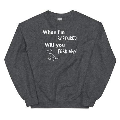 RAPTURED DOG SWEATSHIRT - W - WH