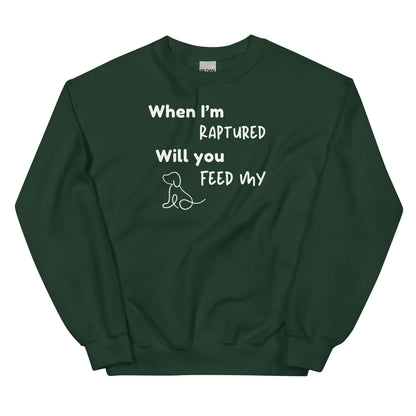 RAPTURED DOG SWEATSHIRT - W - WH