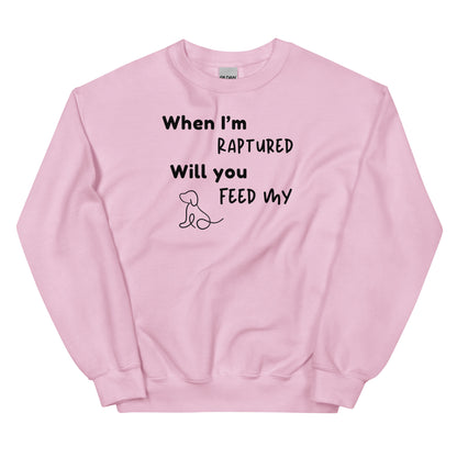 RAPTURED DOG SWEATSHIRT - W - LBK