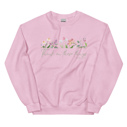THINK ON THESE THINGS SWEATSHIRT - W - CL