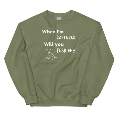 RAPTURED DOG SWEATSHIRT - W - WH