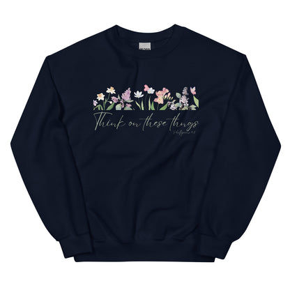 THINK ON THESE THINGS SWEATSHIRT - W - CL