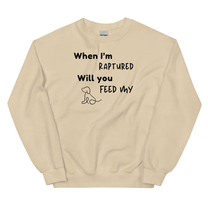 RAPTURED DOG SWEATSHIRT - W - LBK