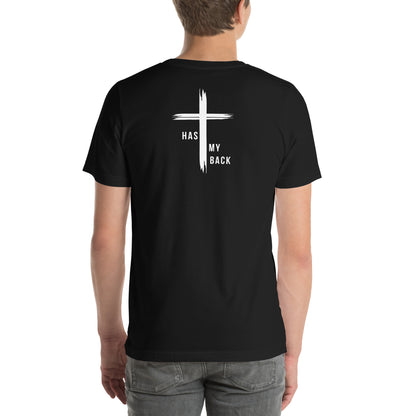 HE HAS MY BACK T-SHIRT - WH